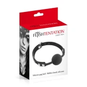 Fetish Tentation – Silicone Ball Gag - Crna