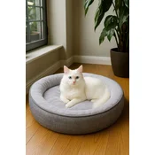 Paws & Whiskers Krevet za ljubimce Bunny, 55x35x10 cm, Sivi