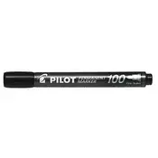 Pilot Permanent Marker PILOT crni obli vrh SCA-100-B 511097 ( 9452 )