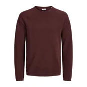 JACK & JONES Pulover JJEHill čokolada