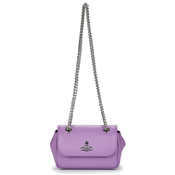 Vivienne Westwood Torbe za čez ramo RE-VEGAN SMALL PURSE Vijolična