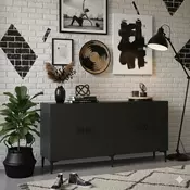 HANAH HOME Komoda Pella 150 Anthracite