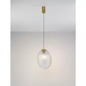 SHELINA LED VISILICA MESING/STAKLO 4W IP20 3000K NL9333220