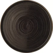 CHURCHILL Stonecast Iron Black plitek krožnik, z višjim robom, premer: 260 mm (6 kos)