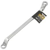 JCB Ocasti kljuc dvosmjerni zakrivljen 75 stupnjeva 8x10mm Cr-V 12-kutni