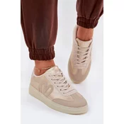 Boto Low Womens Sports Shoes Made Of Eco Leather Beige Iladira