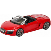 1:43 AUDI R8 SPYDER CRVENI