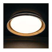 Kanlux 37317 - LED Stropna svjetiljka NIFU LED/17,8W/230V pr. 43 cm bijela/smeđa
