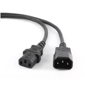 GEM Gembird PC-189 power cable Black C14 coupler