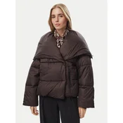 MICHAEL Michael Kors Zimska jakna 77G7610M42 Temno rjava Regular Fit