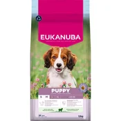 Eukanuba Premium Nutrition Puppy Small & Medium Breed janjetina i riža - 12 kg