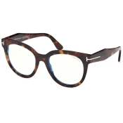 Tom Ford Ženski okvir za dioptrijske naocare Blue Block 0FT5987-B 5252, Smedi
