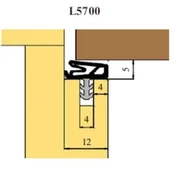 TESNILO TRELLEBORG L5700 RUSTI(RJAVA)