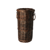 AtmoWood Pleteno stojalo za dežnike temno