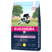 15 % popust na Eukanuba suho hrano za pse!  - Puppy Medium Breed piščanec (3 kg)
