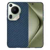 Trden TPU ovitek Techsuit Carbonite FiberShell za Huawei Pura 70 Ultra - cyan