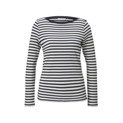 TOM TAILOR DENIM Majica, modra, bela