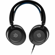 Steelseries Arctis Nova 1P Slušalice Žicano Obruc za glavu Igranje Crno