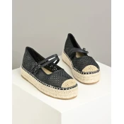 Favorito Ženske espadrile L232500, Crne