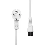 shumee ProXtend Schuko napajalni kabel pod kotom za C5 2M bel, PC-FAC5-002W