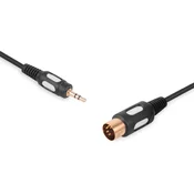 Jack kabel 3,5 stereo vtič - DIN vtič (DIN-545) vitalco Jack kabel 3,5 stereo vtič - DIN vtič (DIN-545) vitalco 5,0 m (DIK11/L2)