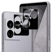 Overboard 2x kaljeno steklo zaščitno folijo za kamero za Sony Xperia 1 VIII, črno