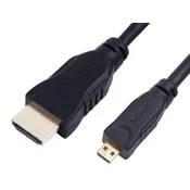 shumee MicroConnect visokohitrostni HDMI 2.0 A HDMI mikro 3 m
