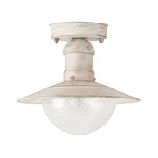 Brilagi - Spoljašnje plafonsko svetlo MOLDE 1xE27/60W IP44 bela/patina