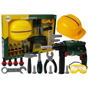Lean-toys Set baterijskega vrtalnika + orodja