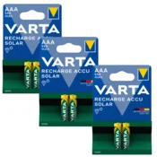 shumee VARTA SOLAR AAA 550mAh polnilne baterije za solarno svetilko 2 kosa x3