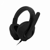C-TECH gaming slušalke z mikrofonom NEMESIS V2 (GHS-14U-B), USB, za običajne igre, črne