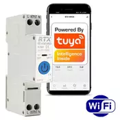 shumee Relejni krmilnik TUYA 40A DIN WiFi MERJENJE ENERGIJE