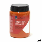 Tempera La Pajarita L-06 Oranžna saten Školski (35 ml) (6 kom.)