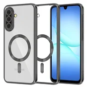 Ovitek Techsuit Luxury Crystal MagSafe za Samsung Galaxy A17 4G/A17 5G - črn
