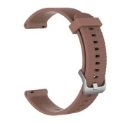 BStrap Silicone Land pašček za Garmin Vivoactive 3, brown