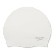 Speedo MOULDED SILC CAP AU, plavalna kapa, bela 8709841