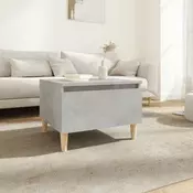 Vidaxl vidaXL Stranska mizica betonsko siva 50x46x35 cm