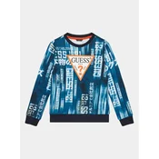 Guess Jopa Ls Active L4RQ01 KA6R3 Modra Regular Fit
