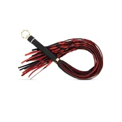 Easytoys Fetish Red & Black Flogger – bic, 64 cm