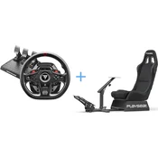 Thrustmaster T248-R dirkalni volan & Playseat Evolution Actifit igralni stol za PC & PS5 & PS4