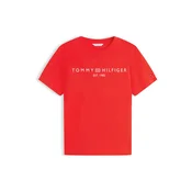 TOMMY HILFIGER Majica  rdeča / bela
