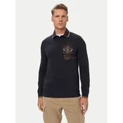 Aeronautica Militare Polo majica 262PO1942UP00400 Mornarsko modra Regular Fit