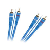 CABLETECH Meduspojni kabel RCA 2x + RCA 2x 5m žuta