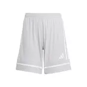 ADIDAS PERFORMANCE Sportske hlace Squadra 25 siva / bijela