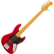 Fender American Ultra II Jazz Bass V MN Sinister Red 5 žičana bas gitara (Oštećeno)
