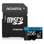 ADATA Premier 256 GB MicroSDXC UHS-I Class 10 pomnilniška kartica