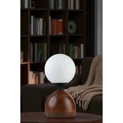 Opviq Stona lampa Cameron, Braon-bela