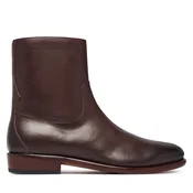 Škornji Polo Ralph Lauren Owen Zip Bt 811P15889002 Temno rjava