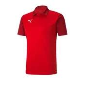PUMA Funkcionalna majica TeamGoal 23 rdeča/merlot/bela
