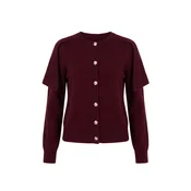 Trendyol ženski duks Twoaw27Hi00076, burgundija